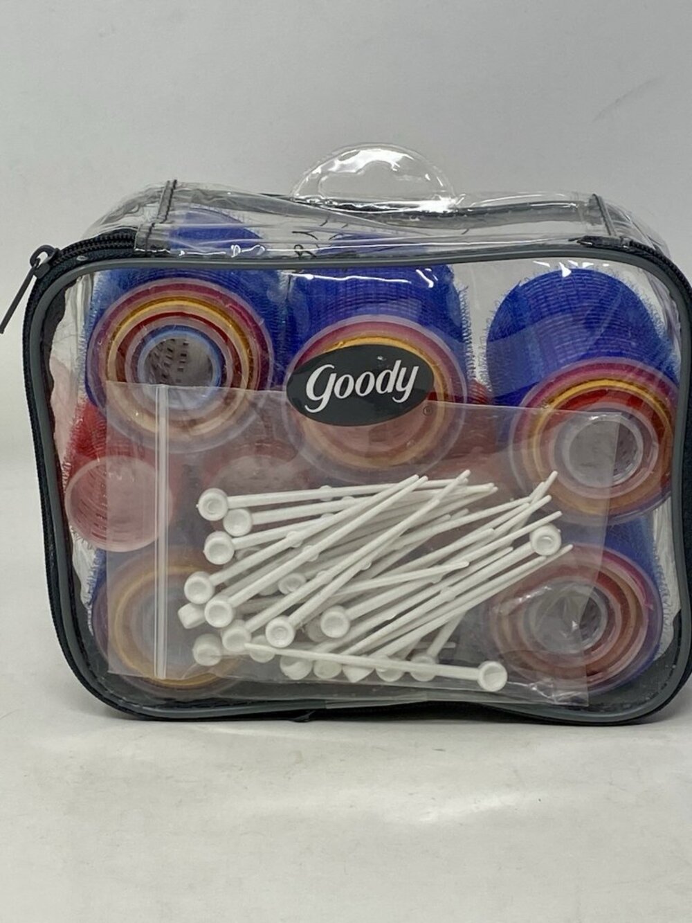 Goody Hair Rollers Curlers Brush Mesh Self Gripping Holding 34 Rollers 5 Sizes